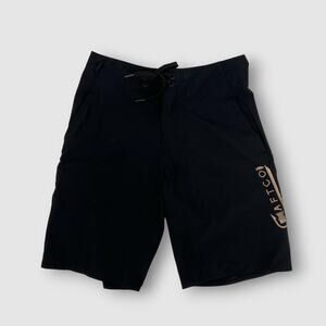 AFTCO Black Performance Fishing Cargo Shorts Men's Size 28
